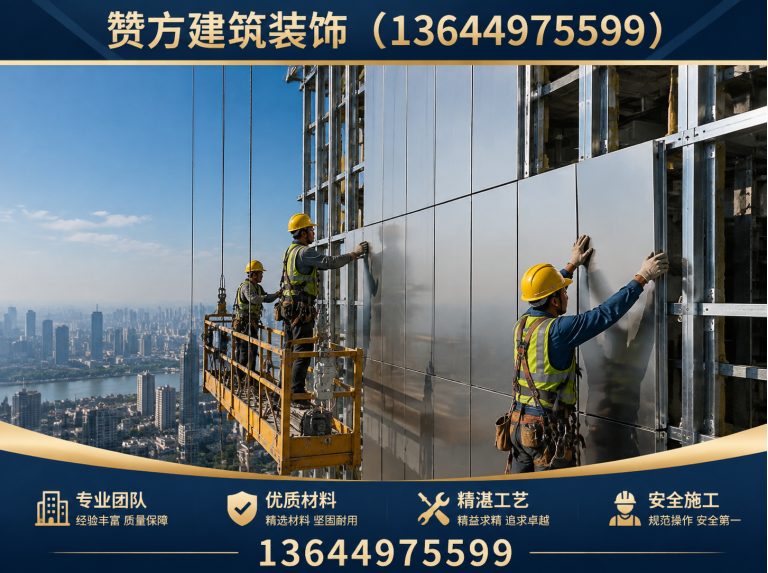 皇姑区金属幕墙施工展示图